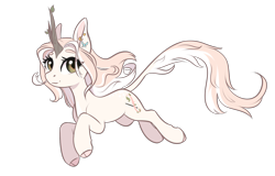 Size: 1380x881 | Tagged: safe, artist:doekitty, imported from derpibooru, oc, oc only, oc:hazel, oc:hazel (doekitty), kirin, female, simple background, solo, transparent background