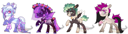 Size: 1800x484 | Tagged: safe, artist:lavvythejackalope, imported from derpibooru, oc, oc only, bat pony, pony, bat pony oc, bat wings, bone, hair over one eye, simple background, skeleton, smiling, transparent background, veil, wings