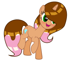 Size: 1044x880 | Tagged: safe, artist:somecoconut, imported from derpibooru, oc, oc only, pony, unicorn, base used, blushing, eyelashes, female, horn, horn', mare, open mouth, raised hoof, simple background, solo, transparent background, unicorn oc