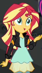 Size: 284x490 | Tagged: safe, imported from derpibooru, screencap, sunset shimmer, equestria girls, movie magic, spoiler:eqg specials, cropped, solo