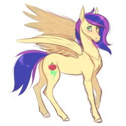 Size: 1024x1030 | Tagged: safe, artist:doekitty, imported from derpibooru, oc, oc only, oc:speedy blossom, pegasus, pony, female, hoers, mare, simple background, solo, transparent background