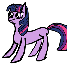 Size: 609x664 | Tagged: safe, artist:librarylonging, imported from derpibooru, twilight sparkle, pony, unicorn, missing cutie mark, simple background, solo, unicorn twilight, white background