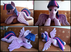 Size: 1802x1320 | Tagged: safe, artist:littlefairyswonders, imported from derpibooru, twilight sparkle, alicorn, pony, irl, photo, plushie, solo, twilight sparkle (alicorn)