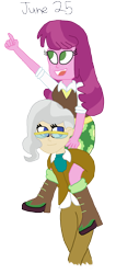 Size: 2000x4716 | Tagged: safe, artist:bigpurplemuppet99, imported from derpibooru, cheerilee, mayor mare, equestria girls, cheerilmare, equestria girls-ified, female, lesbian