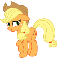 Size: 2134x2173 | Tagged: safe, artist:third uncle, artist:three uncle, imported from derpibooru, applejack, earth pony, pony, season 5, the mane attraction, applejack's hat, butt, cowboy hat, female, hat, high res, mare, plot, simple background, transparent background