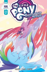 Size: 1318x2000 | Tagged: safe, idw, imported from derpibooru, rainbow dash, twilight sparkle, alicorn, comic, comic cover, solo, twilight sparkle (alicorn)