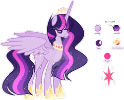 Size: 1280x1033 | Tagged: safe, artist:dayspringsentryyt, imported from derpibooru, twilight sparkle, alicorn, pony, alternate design, simple background, solo, transparent background, twilight sparkle (alicorn)