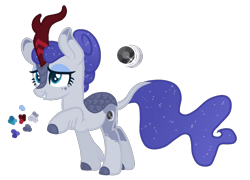 Size: 1000x720 | Tagged: safe, artist:magicuniclaws, imported from derpibooru, oc, oc only, kirin, female, offspring, parent:rain shine, parent:rarity, simple background, solo, transparent background