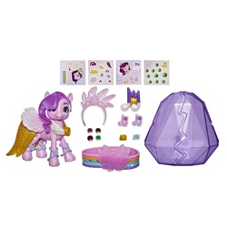 Size: 2000x2000 | Tagged: safe, imported from derpibooru, pipp petals, pegasus, pony, female, g5, high res, mare, music notes, official, sticker, toy, wristband