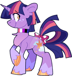 Size: 1280x1354 | Tagged: safe, artist:rohans-ponies, imported from derpibooru, twilight sparkle, pony, unicorn, alternate cutie mark, alternate design, bow, genderfluid, genderfluid pride flag, pride, pride flag, simple background, solo, tail bow, transparent background