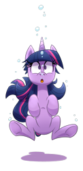 Size: 829x1700 | Tagged: safe, artist:darkneon-64, imported from derpibooru, twilight sparkle, alicorn, pony, bubble, female, flowing mane, folded wings, horn, open mouth, phone wallpaper, purple eyes, simple background, solo, transparent background, twilight sparkle (alicorn), underwater, wallpaper, wings