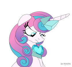 Size: 3248x3030 | Tagged: safe, artist:lynnthenerdkitty, imported from derpibooru, princess flurry heart, alicorn, pony, adult flurry heart, crown, floppy ears, high res, jewelry, older, older flurry heart, regalia, sad, simple background, solo, transparent background, upset