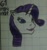 Size: 480x512 | Tagged: safe, artist:karadeg, imported from derpibooru, rarity, pony, unicorn, g1, g4, g4 to g1, generation leap, graph paper, head only, retro, traditional art