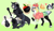 Size: 1280x740 | Tagged: safe, artist:malinraf1615, imported from derpibooru, applejack, derek (pony life), oc, oc:gothic country, oc:midnight ballad, earth pony, pony, my little pony: pony life, beret, boots, brother and sister, clothes, coat, cowboy boots, cowboy hat, derek, derekjack, ear piercing, earring, female, flannel, g4.5, guitar, hat, heart, jewelry, lip piercing, male, mare, markings, musical instrument, nose piercing, nose ring, offspring, parent:applejack, parent:derek, parent:derek (pony life), parents:derekjack, piercing, pony life, raised hoof, shipping, shoes, siblings, socks, stallion, stockings, straight, sweater, tattoo, thigh highs, trans male, transgender, tree trunk, unshorn fetlocks, veil