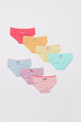 Size: 2880x4320 | Tagged: safe, imported from derpibooru, applejack, fluttershy, pinkie pie, rainbow dash, rarity, twilight sparkle, blue underwear, clothes, h&m, merchandise, orange underwear, panties, pink underwear, pony print underwear, purple underwear, silly panties, underwear, yellow underwear