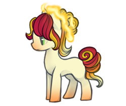 Size: 500x422 | Tagged: safe, artist:snini9, imported from derpibooru, oc, oc only, earth pony, pony, base used, crack ship offspring, female, magical lesbian spawn, mare, offspring, parent:cherry jubilee, parent:daybreaker, simple background, solo, transparent background