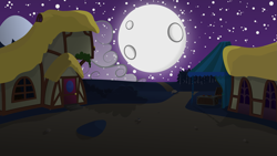 Size: 3265x1837 | Tagged: safe, artist:afkrobot, imported from derpibooru, background, cloud, full moon, moon, night, no pony, starry night, stars