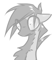 Size: 1001x1079 | Tagged: safe, artist:fenixdust, imported from derpibooru, oc, oc only, oc:fenix, earth pony, pegasus, pony, bust, chest fluff, earth pony oc, eye clipping through hair, floppy ears, grayscale, male, monochrome, pegasus oc, reaction image, shocked, shrunken pupils, simple background, sketch, solo, stallion, stunned, white background, wide eyes