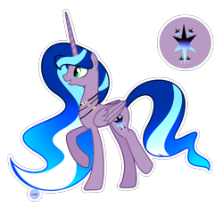 Size: 2584x2504 | Tagged: safe, artist:stardustshadowsentry, imported from derpibooru, oc, oc only, oc:twinight aurorean, alicorn, pony, female, high res, mare, simple background, solo, transparent background