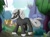 Size: 2732x2048 | Tagged: safe, artist:lordshrekzilla20, imported from derpibooru, kaiju, kaiju pony, pony, fanfic:a second chance, canterlot, godzilla, godzilla (series), godzilla senior, high res, ponified, ponyville