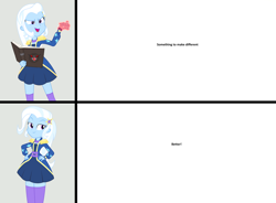 Size: 7712x5675 | Tagged: safe, artist:draymanor57, imported from derpibooru, trixie, equestria girls, meme