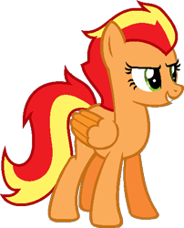 Size: 413x510 | Tagged: safe, artist:alari1234-bases, artist:pegasski, imported from derpibooru, oc, oc only, oc:firefoot, pegasus, pony, base used, eyelashes, female, grin, mare, pegasus oc, simple background, smiling, solo, transparent background, wings