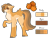 Size: 1439x1136 | Tagged: safe, artist:nobleclay, imported from derpibooru, oc, oc only, oc:cream puff, earth pony, pony, magical gay spawn, male, offspring, parent:pound cake, parent:tender taps, reference sheet, solo, stallion