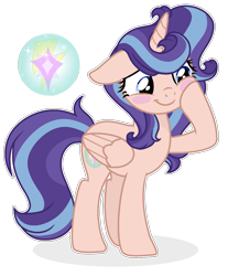 Size: 1107x1338 | Tagged: safe, artist:starshine-sentryyt, imported from derpibooru, oc, oc only, alicorn, pony, female, mare, simple background, solo, transparent background