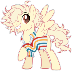 Size: 2544x2486 | Tagged: safe, artist:rerorir, imported from derpibooru, oc, oc only, pegasus, pony, clothes, high res, male, shirt, simple background, solo, stallion, transparent background