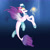 Size: 2447x2450 | Tagged: dead source, safe, artist:mlp-sombra-23, imported from derpibooru, queen novo, fish, seapony (g4), my little pony: the movie, bioluminescent, colored pupils, crown, dorsal fin, female, fin wings, fish tail, flowing tail, glow, glowing, high res, jewelry, ocean, orb, purple eyes, purple wings, regalia, solo, tail, underwater, water, wings