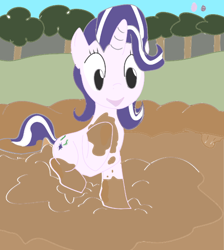 Size: 582x650 | Tagged: safe, artist:php162, imported from derpibooru, starlight glimmer, pony, unicorn, female, mare, mud, solo