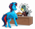 Size: 3706x3092 | Tagged: safe, artist:luximus17, imported from derpibooru, oc, oc:andrew swiftwing, oc:duk, bird, duck, duck pony, butt, fangirling, food, high res, ohmygosh, onomatopoeia, pie, plot, pomf, quack, quak, simple background, smiling, starry eyes, starstruck, transparent background, wingding eyes