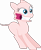 Size: 3310x4001 | Tagged: safe, artist:mehoep, edit, editor:slayerbvc, imported from derpibooru, vector edit, pinkie pie, earth pony, pony, bald, female, furless, furless edit, mare, shaved tail, simple background, solo, transparent background, vector