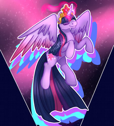 Size: 1280x1413 | Tagged: safe, artist:6hawtowo9, imported from derpibooru, twilight sparkle, alicorn, pony, crown, element of magic, eyes closed, female, jewelry, regalia, solo, twilight sparkle (alicorn)