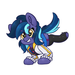 Size: 2000x2000 | Tagged: safe, artist:yelowcrom, imported from derpibooru, oc, oc only, oc:twilight aurora, pony, unicorn, beanbrows, clothes, ear fluff, eyebrows, eyebrows visible through hair, female, high res, mare, simple background, solo