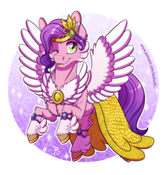 Size: 1024x1077 | Tagged: safe, artist:inuhoshi-to-darkpen, imported from derpibooru, pipp petals, pegasus, pony, g5, solo