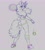 Size: 2000x2200 | Tagged: safe, artist:ramerooni, imported from derpibooru, izzy moonbow, anthro, unicorn, ass, ball, butt, clothes, digital art, female, g5, high res, horn, looking at you, looking back, looking back at you, monochrome, rear view, shirt, shoes, shorts, simple background, sketch, socks, solo, solo female, tail, tail hole, tennis ball, tennis racket, white background