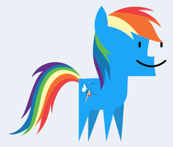 Size: 928x790 | Tagged: safe, artist:babyish and proud, artist:mypaintedmelody, imported from derpibooru, rainbow dash, pony, apple (company), finder, logo, mac os, pointy ponies