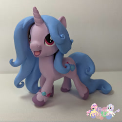 Size: 1000x1000 | Tagged: safe, artist:sanadaookmai, imported from derpibooru, izzy moonbow, pony, unicorn, craft, g5, photo, sculpture, traditional art