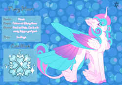 Size: 3500x2454 | Tagged: safe, artist:nobleclay, imported from derpibooru, princess flurry heart, alicorn, pony, colored wings, feathered fetlocks, female, high res, mare, multicolored wings, older, reference sheet, solo, tail feathers, wings