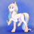 Size: 2024x2025 | Tagged: safe, artist:klarapl, imported from derpibooru, princess celestia, earth pony, pony, alternate design, blank flank, earth pony celestia, female, high res, lidded eyes, mare, race swap, raised hoof, raised leg, smiling, solo