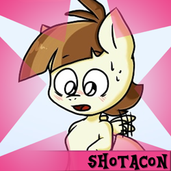 Size: 1024x1024 | Tagged: safe, artist:tvcrip, imported from twibooru, featherweight, pegasus, pony, derpibooru, chibi, cute, male, meta, official spoiler image, open mouth, shotacon, solo, spoiler image, spoilered image joke, twibooru, underage