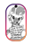 Size: 1024x1441 | Tagged: safe, artist:dilarus, edit, editor:edits of hate, imported from twibooru, zecora, zebra, design, dog tags, ear piercing, earring, insult, jewelry, looking at you, open smile, piercing, quadrupedal, sign, simple background, transparent background, unauthorized edit