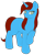 Size: 1863x2300 | Tagged: safe, artist:evomanaphy, imported from twibooru, oc, oc only, oc:cyclorra, pony, unicorn, commission, disguise, disguised changeling, female, mare, paywalled source, raised hoof, shy, simple background, smiling, solo, transparent background, wip