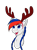 Size: 2300x3100 | Tagged: safe, artist:skitsniga, imported from twibooru, oc, oc only, oc:marussia, earth pony, pony, antlers, braid, female, high res, looking up, nation ponies, ponified, russia, simple background, solo, transparent background