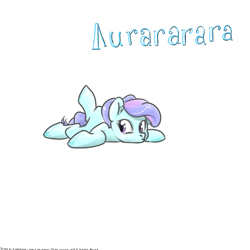 Size: 1000x1000 | Tagged: safe, artist:compound lift, imported from twibooru, oc, oc only, oc:aurora, earth pony, pony, ear fluff, female, mare, prone, simple background, solo, white background