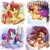 Size: 800x799 | Tagged: safe, anonymous editor, artist:tsitra360, edit, imported from twibooru, apple bloom, babs seed, scootaloo, sweetie belle, earth pony, pegasus, pony, unicorn, adorabloom, bow, bump, candy, crash, cute, derp, diasweetes, fabric, fail, female, filly, floppy ears, food, freckles, frown, hair bow, image, lollipop, mannequin, needle, open mouth, rainbow thread, scootacrash, scooter, smiling, solo, stuck, thread, tree, wide eyes