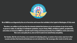 Size: 1920x1080 | Tagged: safe, imported from twibooru, oc, oc:golden gates, announcement, babscon, image, png, text