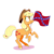 Size: 1064x1065 | Tagged: safe, artist:cassettepunk, edit, editor:edits of hate, imported from twibooru, earth pony, pony, /mlp/, applejack's hat, confederate flag, cowboy hat, hat, image, png, pride, pride flag, rearing, shadow, simple background, solo, unauthorized edit, unofficial edits thread, white background