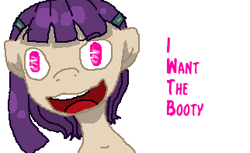 Size: 322x197 | Tagged: safe, artist:hollllow, imported from derpibooru, oc, oc only, earth pony, pony, 1000 hours in ms paint, :d, bust, earth pony oc, eyelashes, female, mare, open mouth, simple background, solo, white background